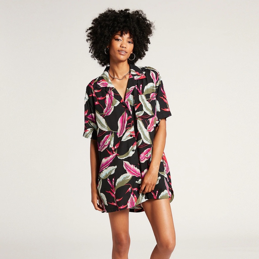 Volcom In The Tropics tunic dress